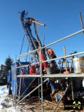 Bohrung 3 - Zinnerzerkundung Lagerstätte Gottesberg im Vogtland, Sachsen, (D) (7) 22. Februar 2012.JPG